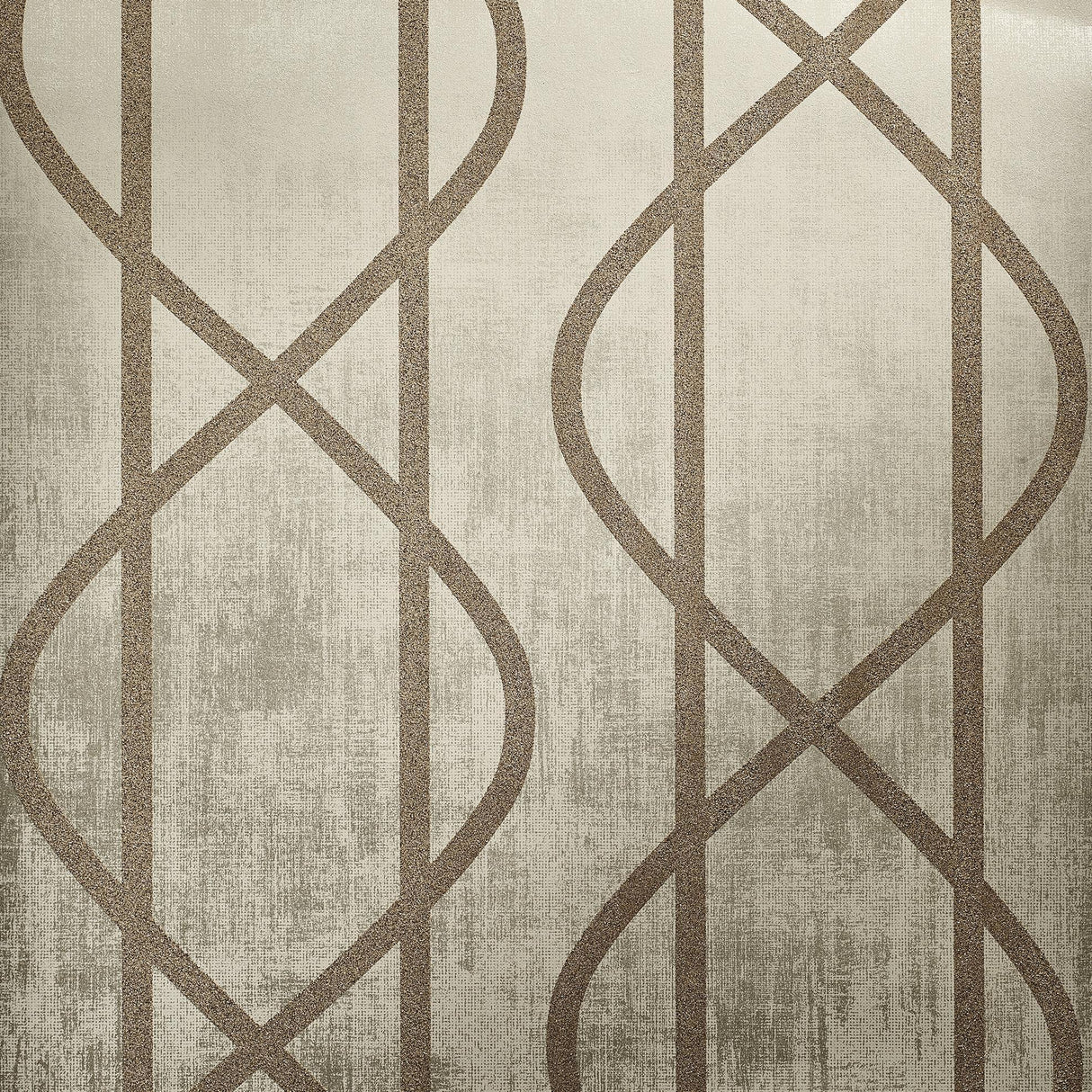 Galerie Saturn Sand Beige Beige Wallpaper