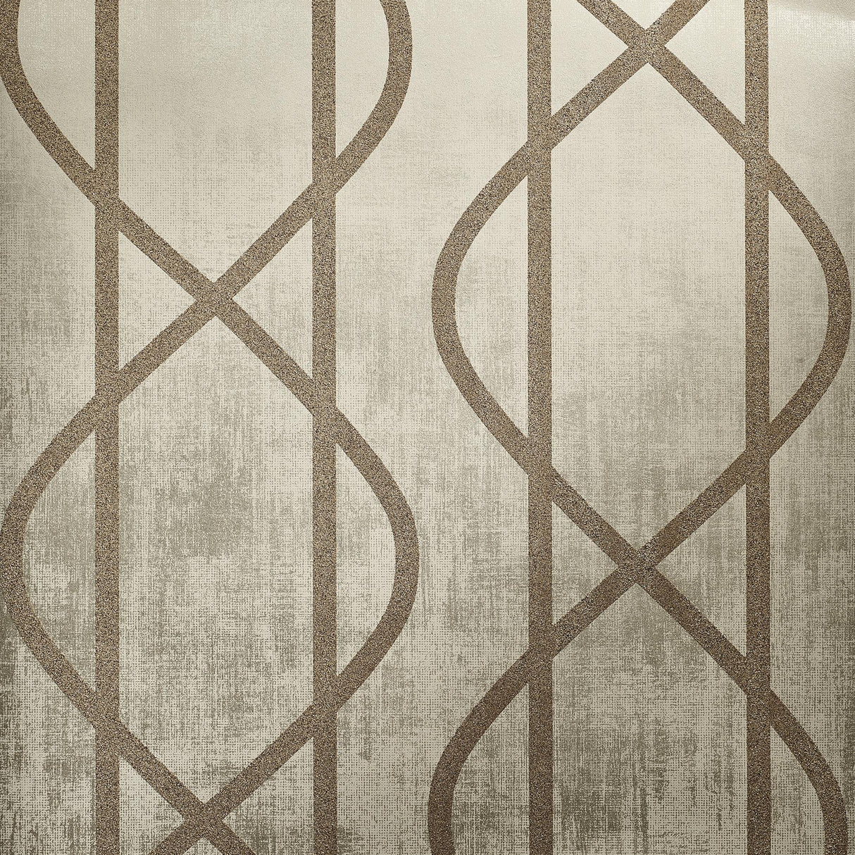Galerie Saturn Sand Beige Beige Wallpaper