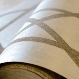 Galerie Saturn Sand Beige Beige Wallpaper