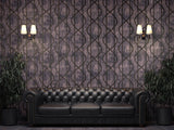 Galerie Saturn Ocean Blue Purple Lilac Wallpaper
