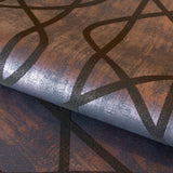 Galerie Saturn Ocean Blue Purple Lilac Wallpaper