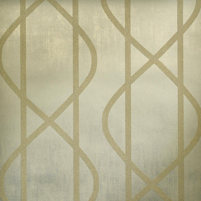 Galerie Saturn Sage Green Green Wallpaper