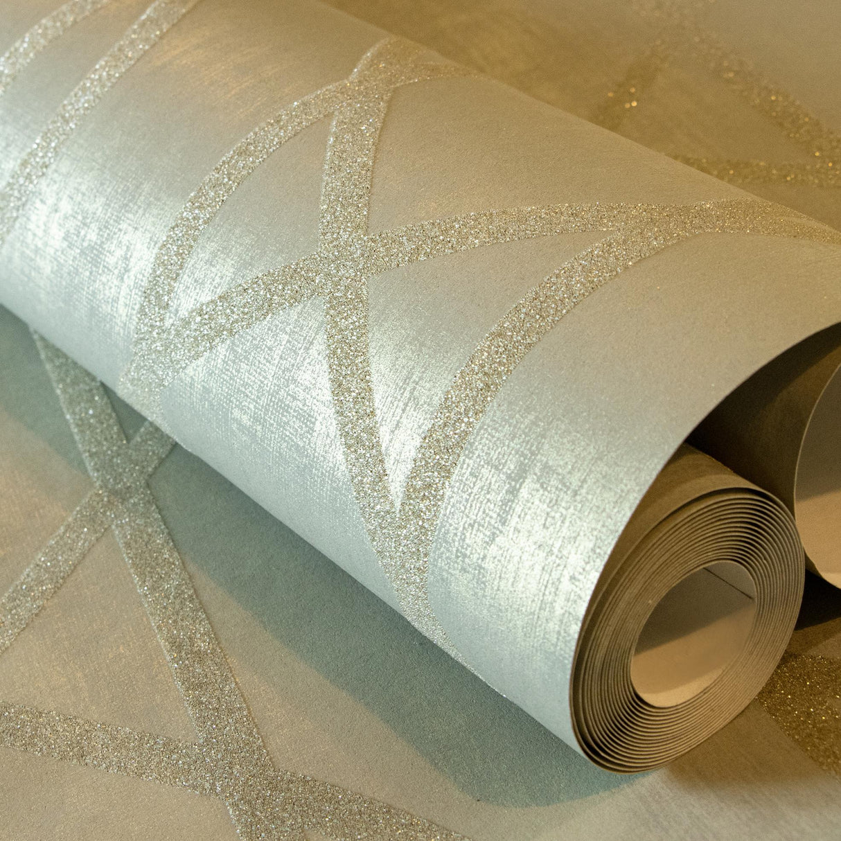 Galerie Saturn Sage Green Green Wallpaper
