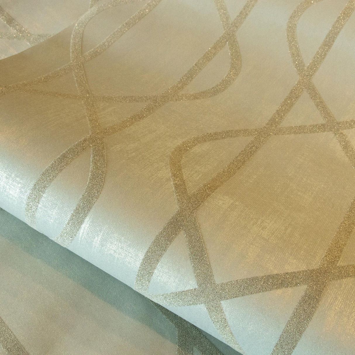 Galerie Saturn Sage Green Green Wallpaper
