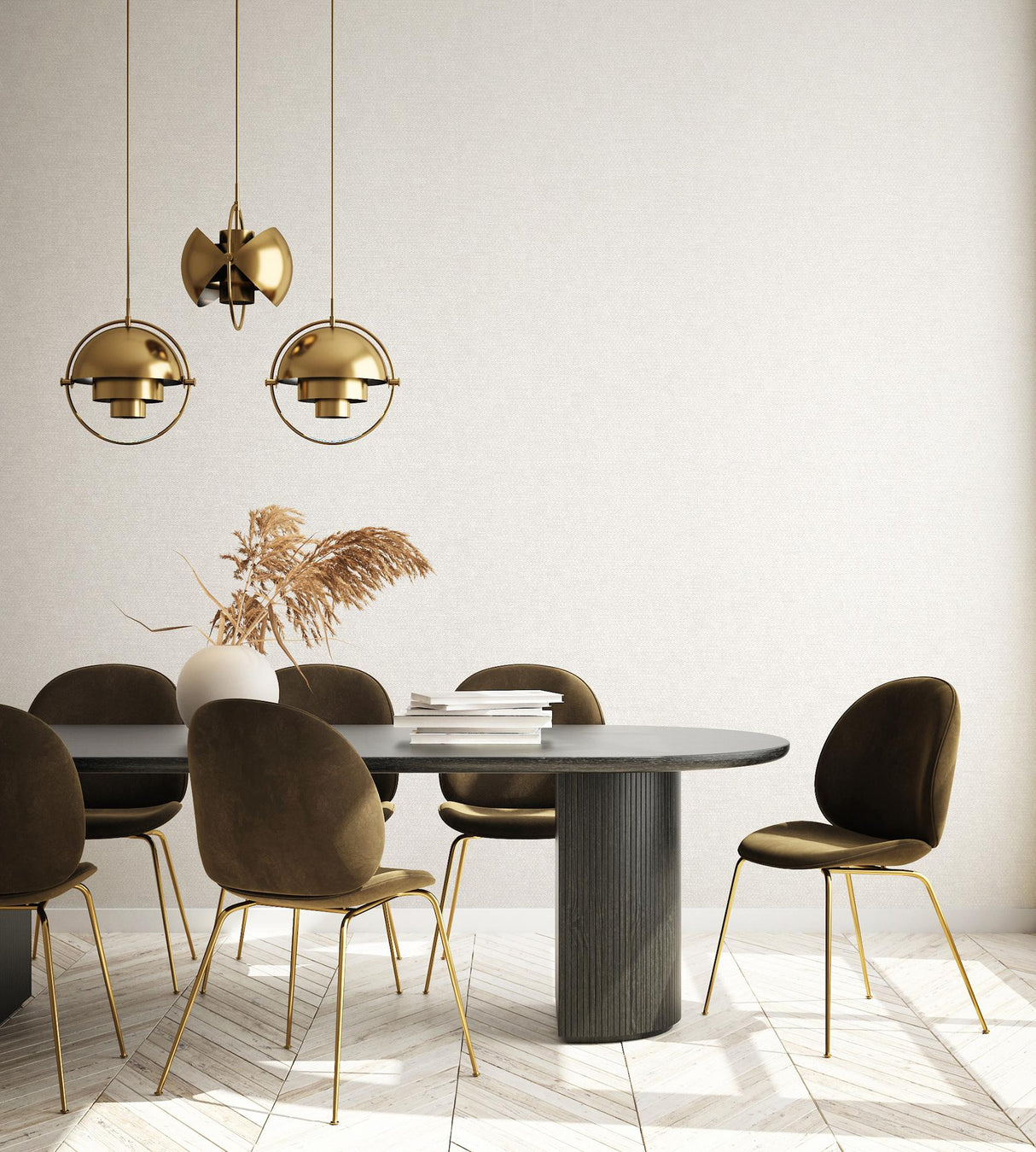 Galerie GH64867-23 Urban Classics Haga / Vignette Stripe Cream Wallpaper GH64867-23 Cream Wallpaper