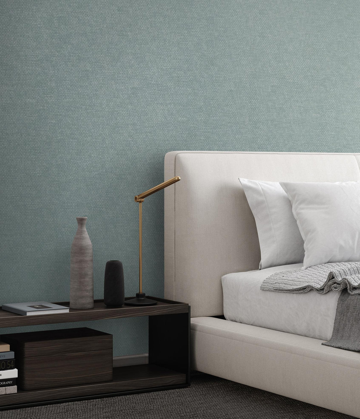 Galerie Haga / Vignette Stripe Blue Wallpaper