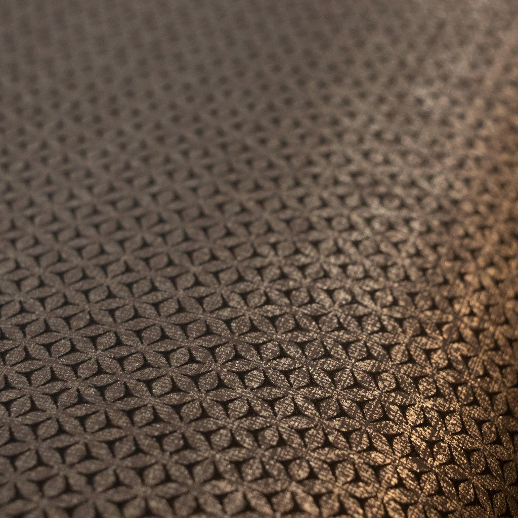 Galerie Haga / Vignette Stripe Bronze Brown Wallpaper