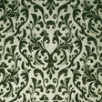Galerie Mayfair / Loft Damask Flock Green Wallpaper