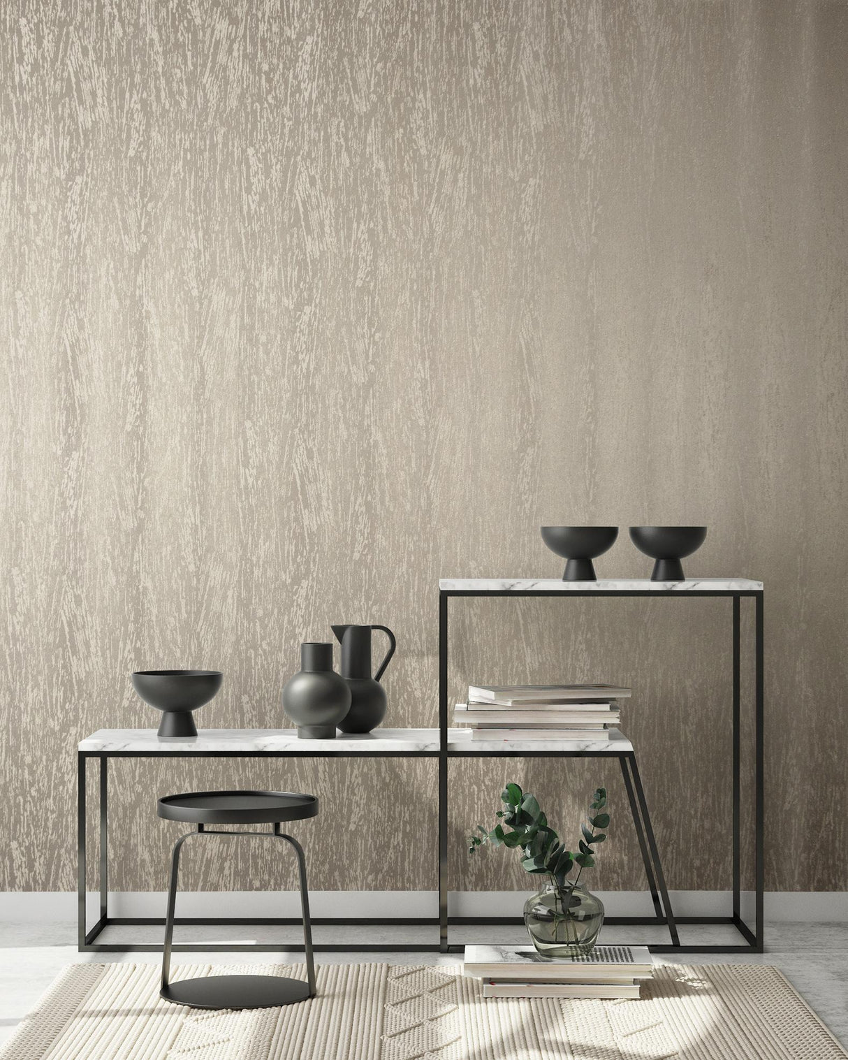 Galerie Elysée Beige Wallpaper