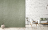 Galerie Soho / Metal Drain Grid Green Wallpaper