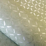 Galerie Soho / Metal Drain Grid Green Wallpaper