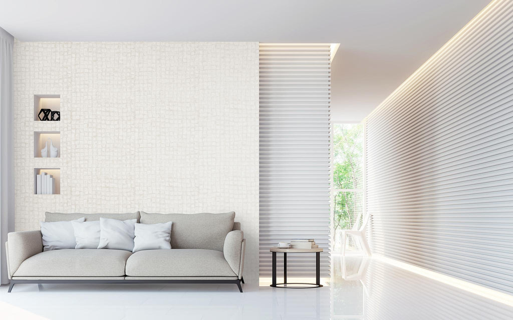 Galerie Manhattan / Loft Tile White Wallpaper