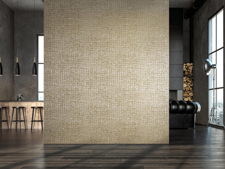 Galerie Manhattan / Loft Tile Beige Wallpaper