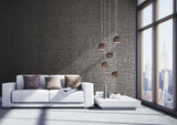 Galerie Manhattan / Loft Tile Bronze Brown Wallpaper