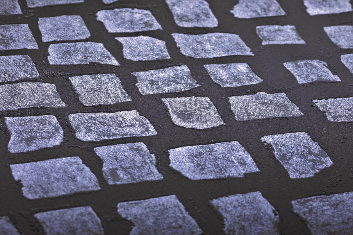 Galerie Manhattan / Loft Tile Bronze Brown Wallpaper