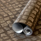 Galerie Manhattan / Loft Tile Bronze Brown Wallpaper