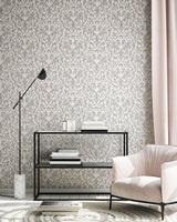 Galerie Notting Hill / Loft Damask Beige Wallpaper
