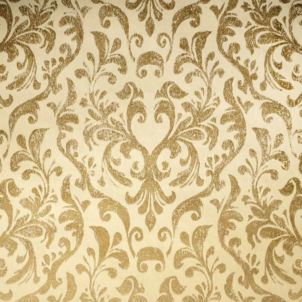 Galerie Notting Hill / Loft Damask Gold Wallpaper
