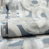 Galerie GH65320-23 Salt Penello Blue Wallpaper GH65320-23 Blue Wallpaper