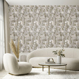 Galerie GH65322-23 Salt Penello Bronze Brown Wallpaper GH65322-23 Bronze Brown Wallpaper