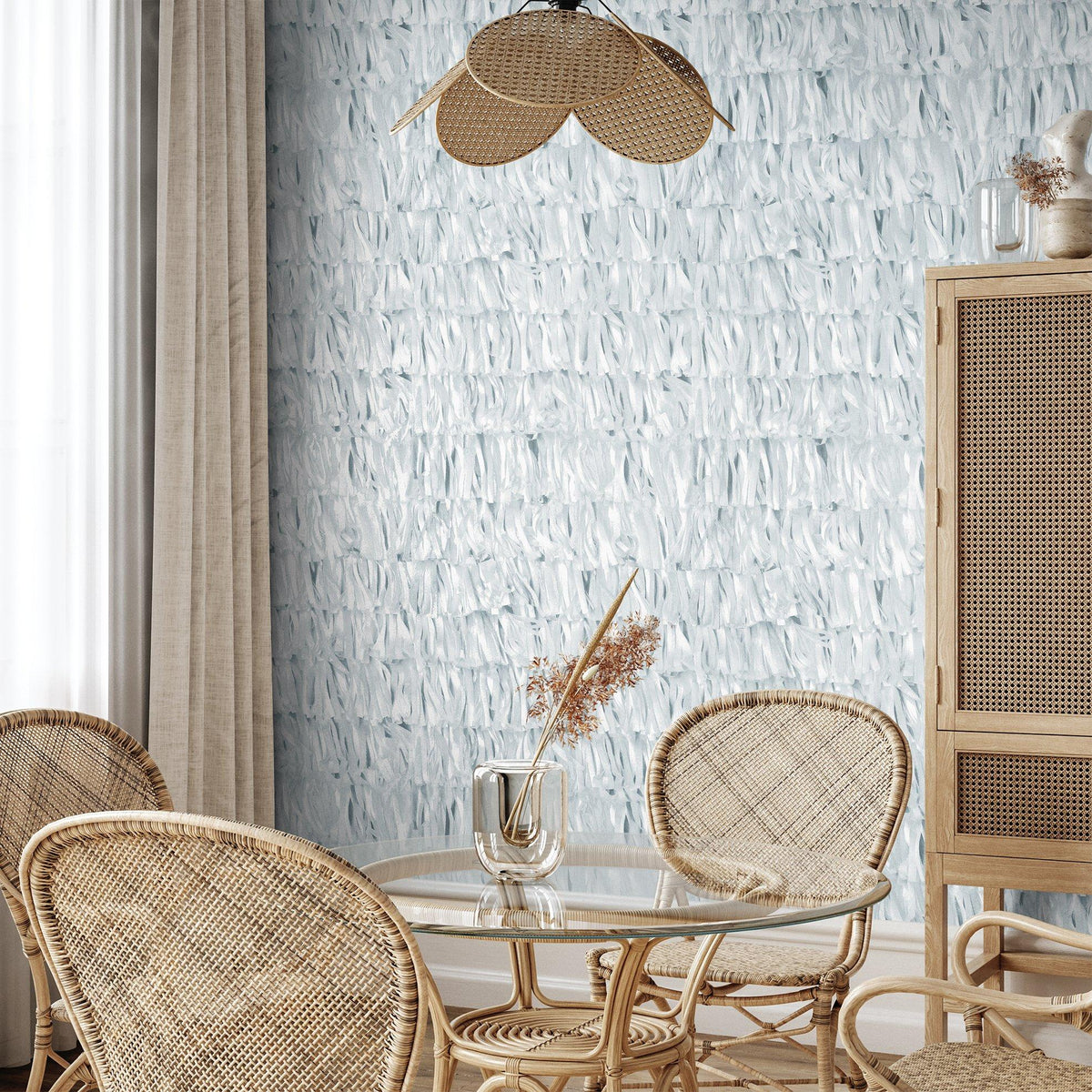 Galerie GH65314-23 Salt Calma Silver Grey Wallpaper GH65314-23 Silver Grey Wallpaper