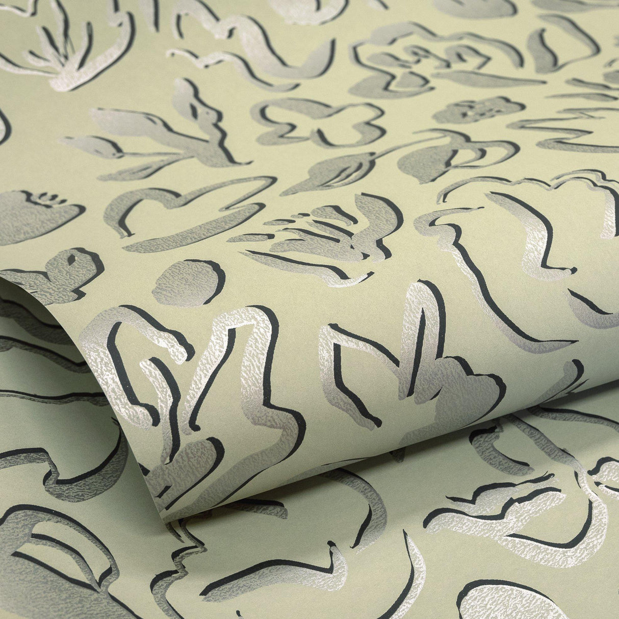 Galerie GH65328-23 Salt Fiore Green Wallpaper GH65328-23 Green Wallpaper