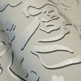 Galerie GH65332-23 Salt Fiore Silver Grey Wallpaper GH65332-23 Silver Grey Wallpaper