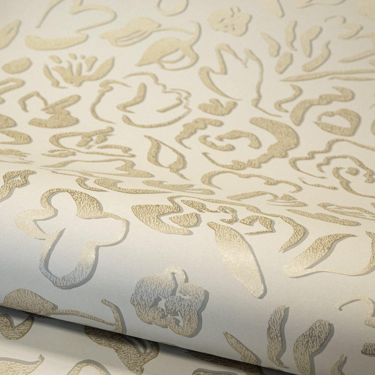 Galerie GH65333-23 Salt Fiore Gold Wallpaper GH65333-23 Gold Wallpaper