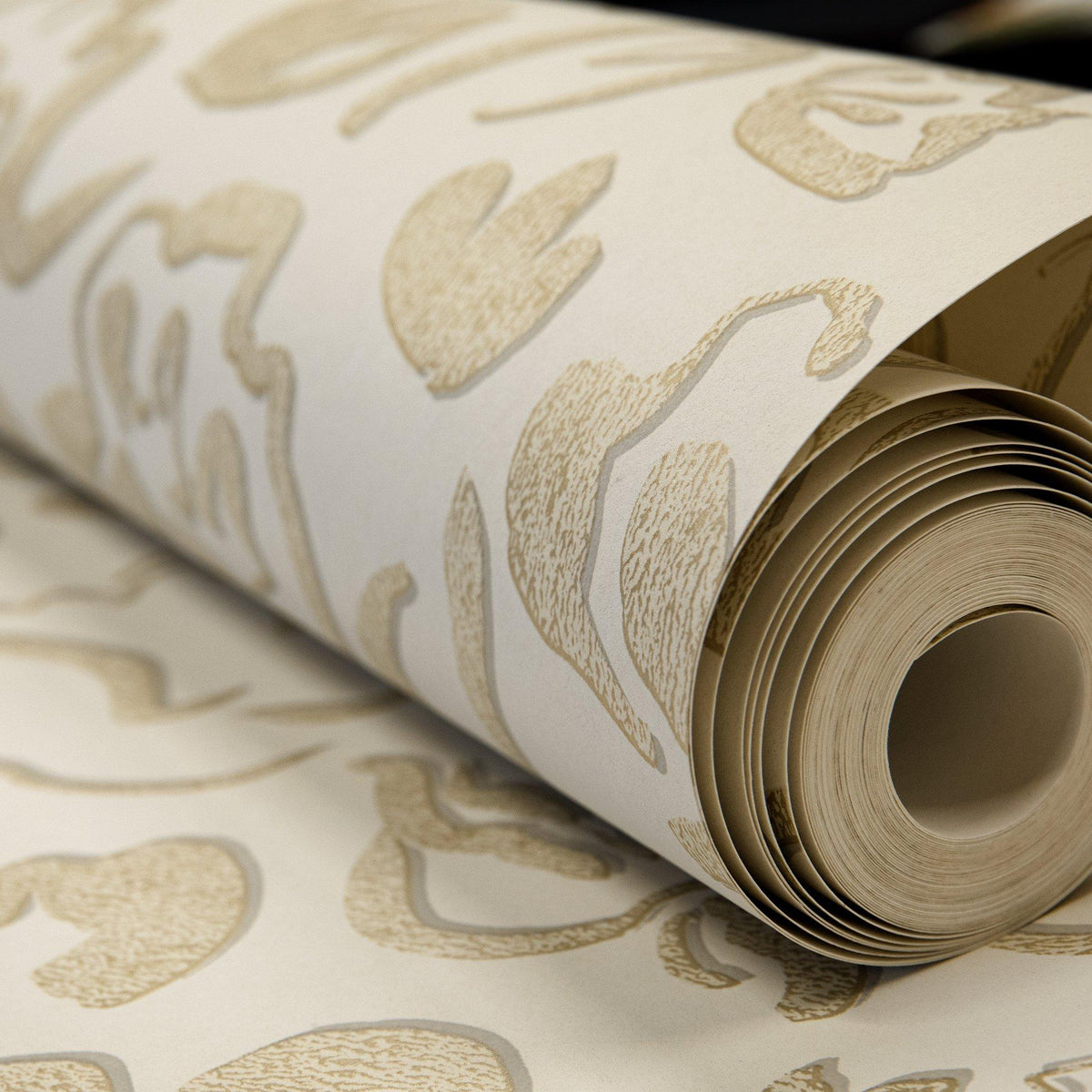 Galerie GH65333-23 Salt Fiore Gold Wallpaper GH65333-23 Gold Wallpaper