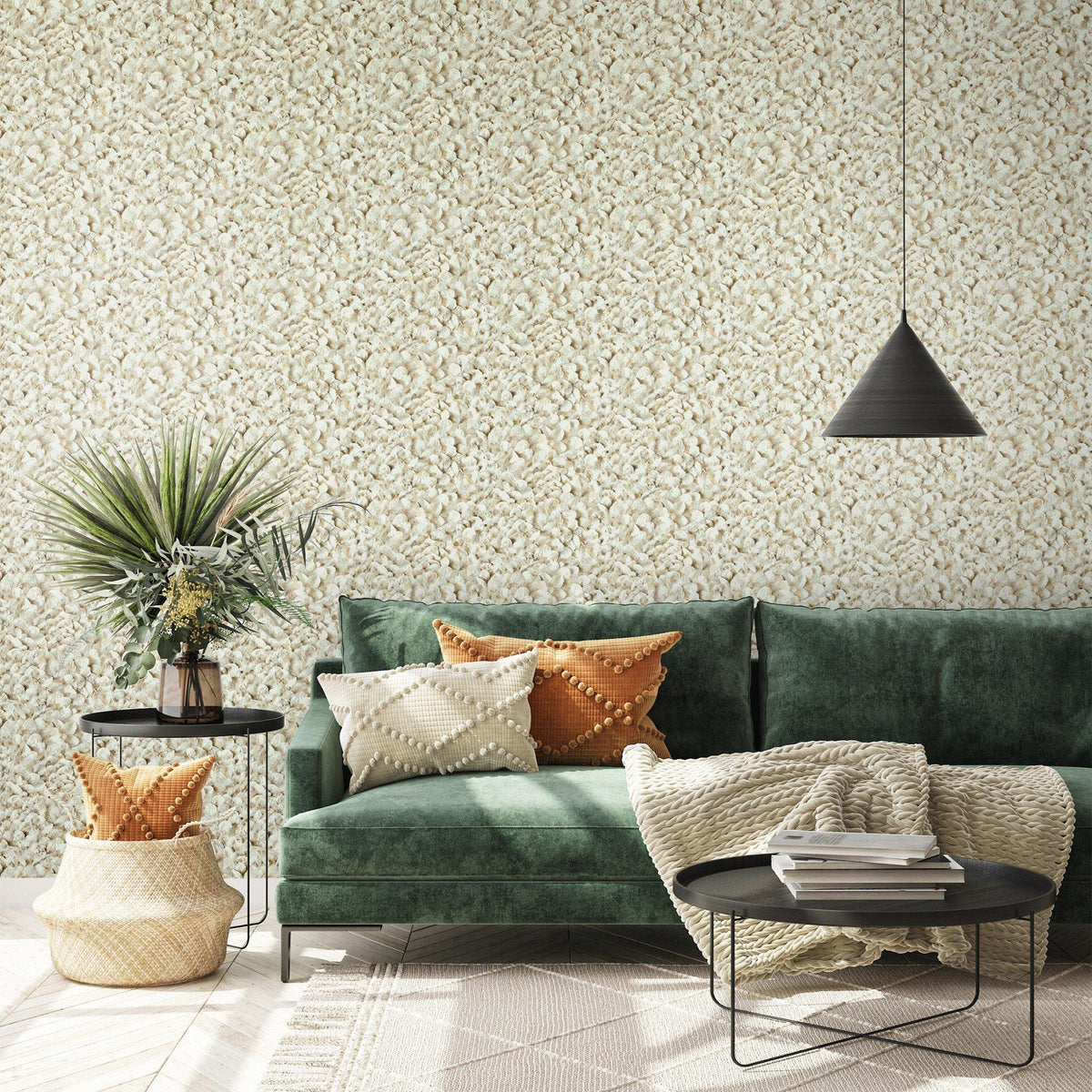 Galerie GH65304-23 Salt Arco Beige Wallpaper GH65304-23 Beige Wallpaper