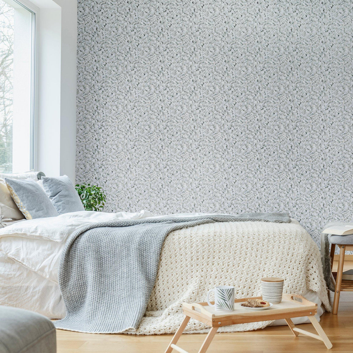 Galerie GH65305-23 Salt Arco Silver Grey Wallpaper GH65305-23 Silver Grey Wallpaper