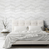 Galerie GH81326-23 Salt Vetro White Wallpaper GH81326-23 White Wallpaper