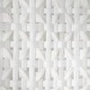 Galerie Octagonal Honeycomb Silver Grey Wallpaper