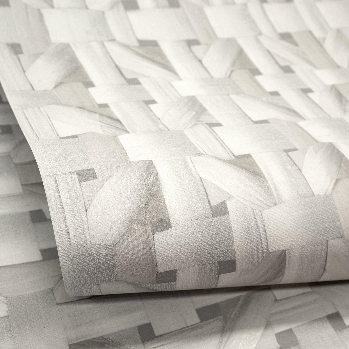 Galerie GH65338-23 Pepper Octagonal Honeycomb Silver Grey Wallpaper GH65338-23 Silver Grey Wallpaper