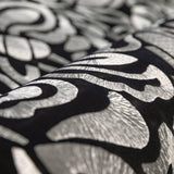 Galerie GH81338-23 Pepper Brussels Lace Black Wallpaper GH81338-23 Black Wallpaper