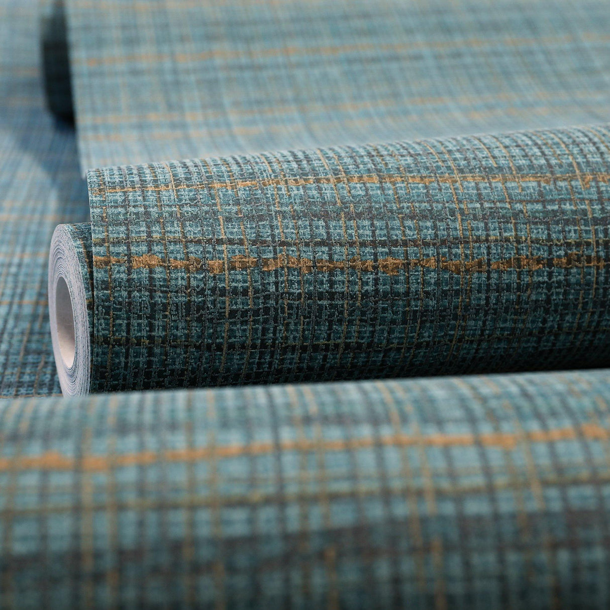 Galerie GH27099-23 Pepper Wild Grass Blue Wallpaper GH27099-23 Blue Wallpaper