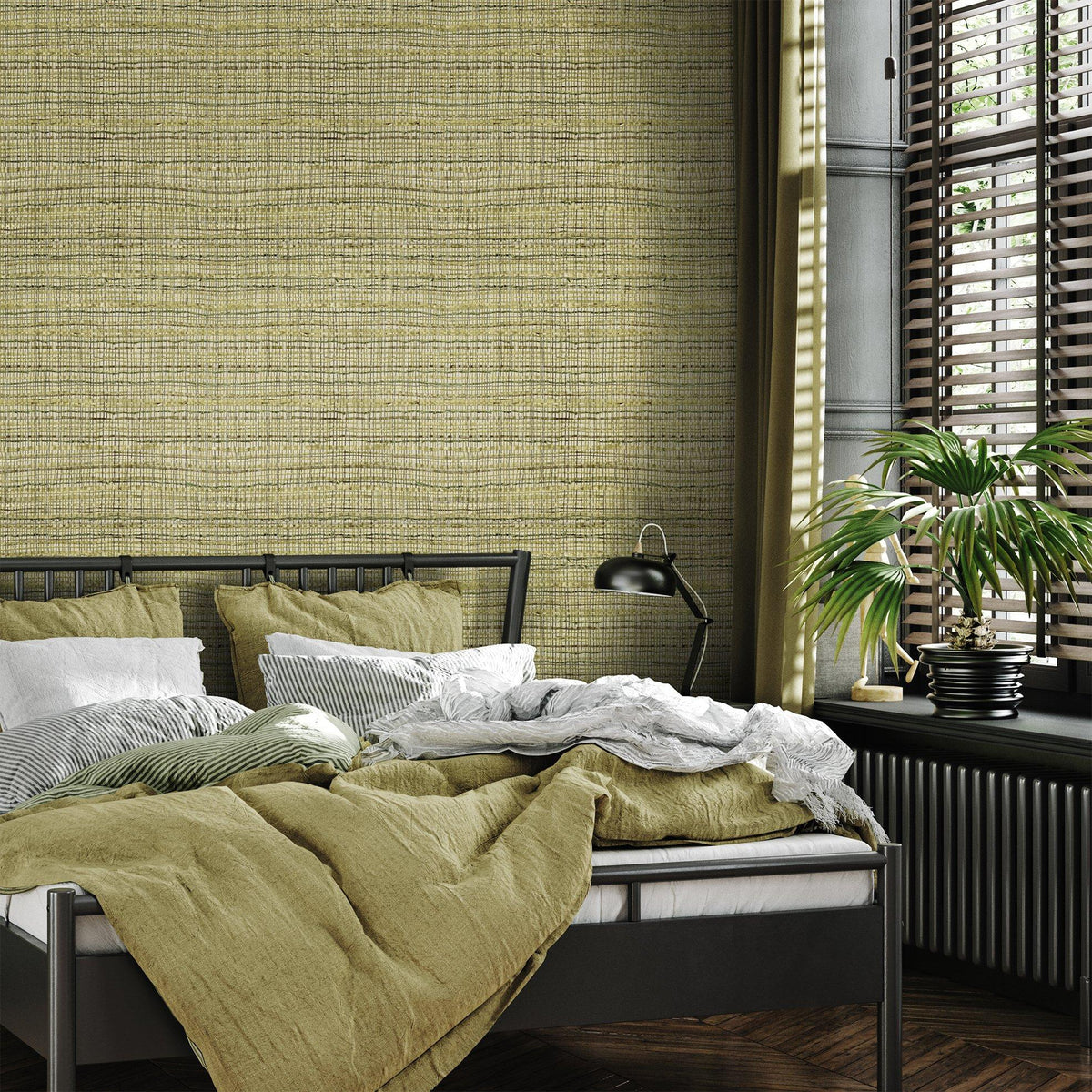 Galerie GH27100-23 Pepper Wild Grass Yellow Wallpaper GH27100-23 Yellow Wallpaper