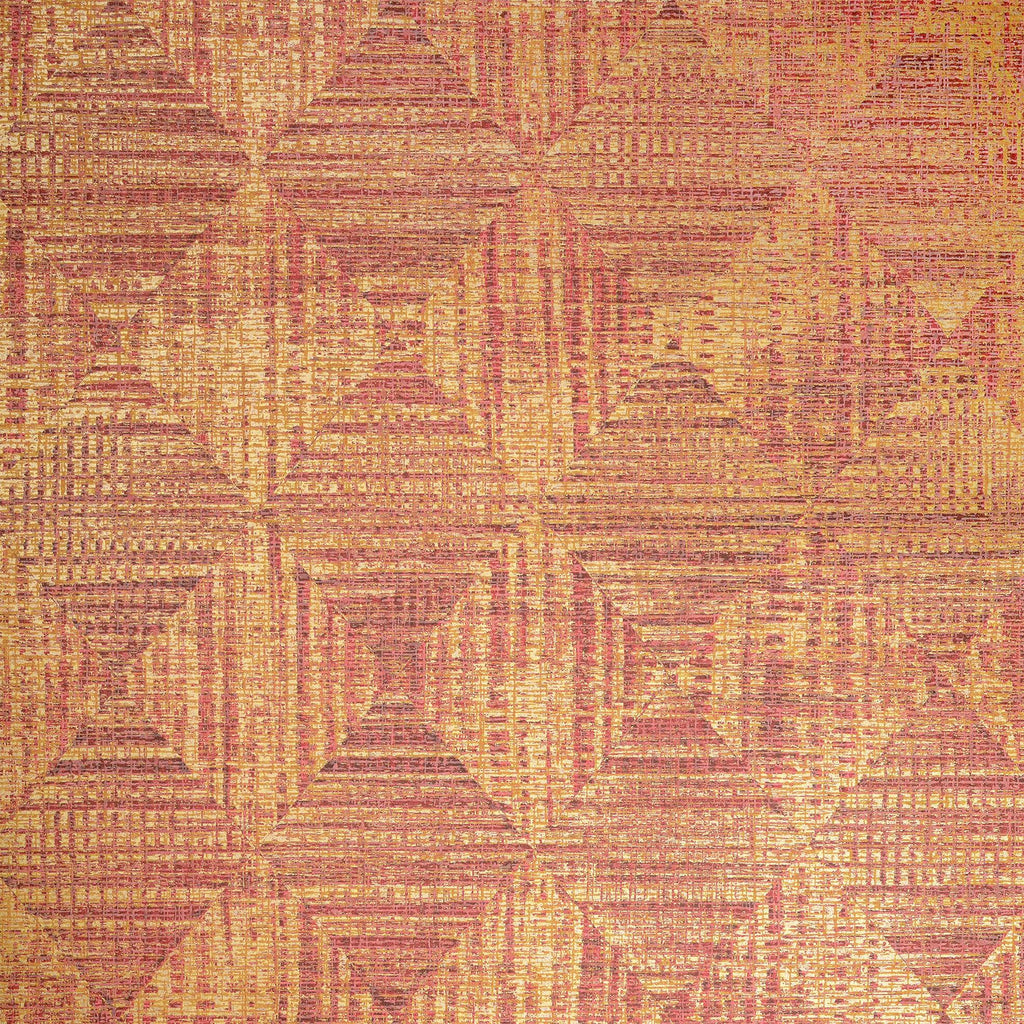 Galerie Raffia Orange Wallpaper