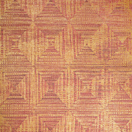 Galerie Raffia Orange Wallpaper