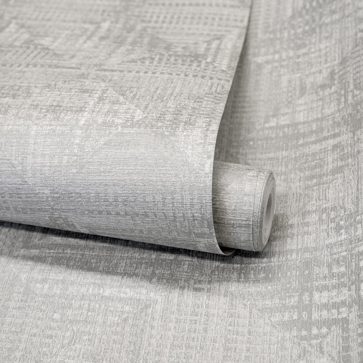 Galerie GH65346-23 Pepper Raffia Silver Grey Wallpaper GH65346-23 Silver Grey Wallpaper