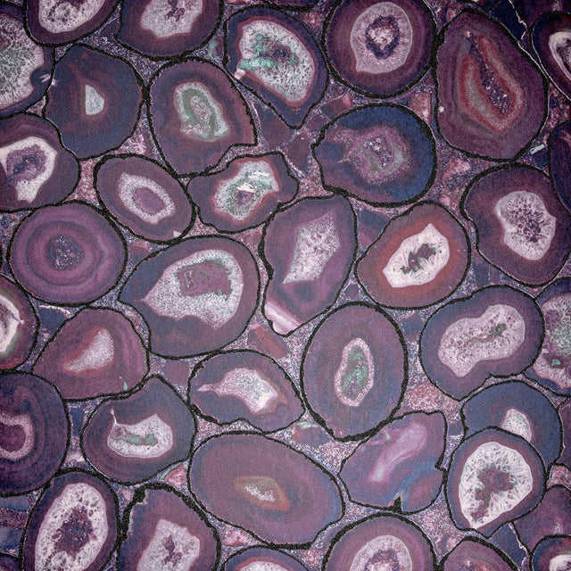 Galerie Agate Purple Lilac Wallpaper