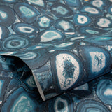 Galerie GH51219-23 Pepper Agate Blue Wallpaper GH51219-23 Blue Wallpaper