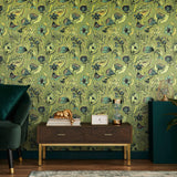 Galerie GH81330-23 Pepper Wild Garden Green Wallpaper GH81330-23 Green Wallpaper