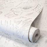 Galerie GH81336-23 Pepper Wild Garden White Wallpaper GH81336-23 White Wallpaper