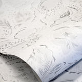 Galerie GH81336-23 Pepper Wild Garden White Wallpaper GH81336-23 White Wallpaper