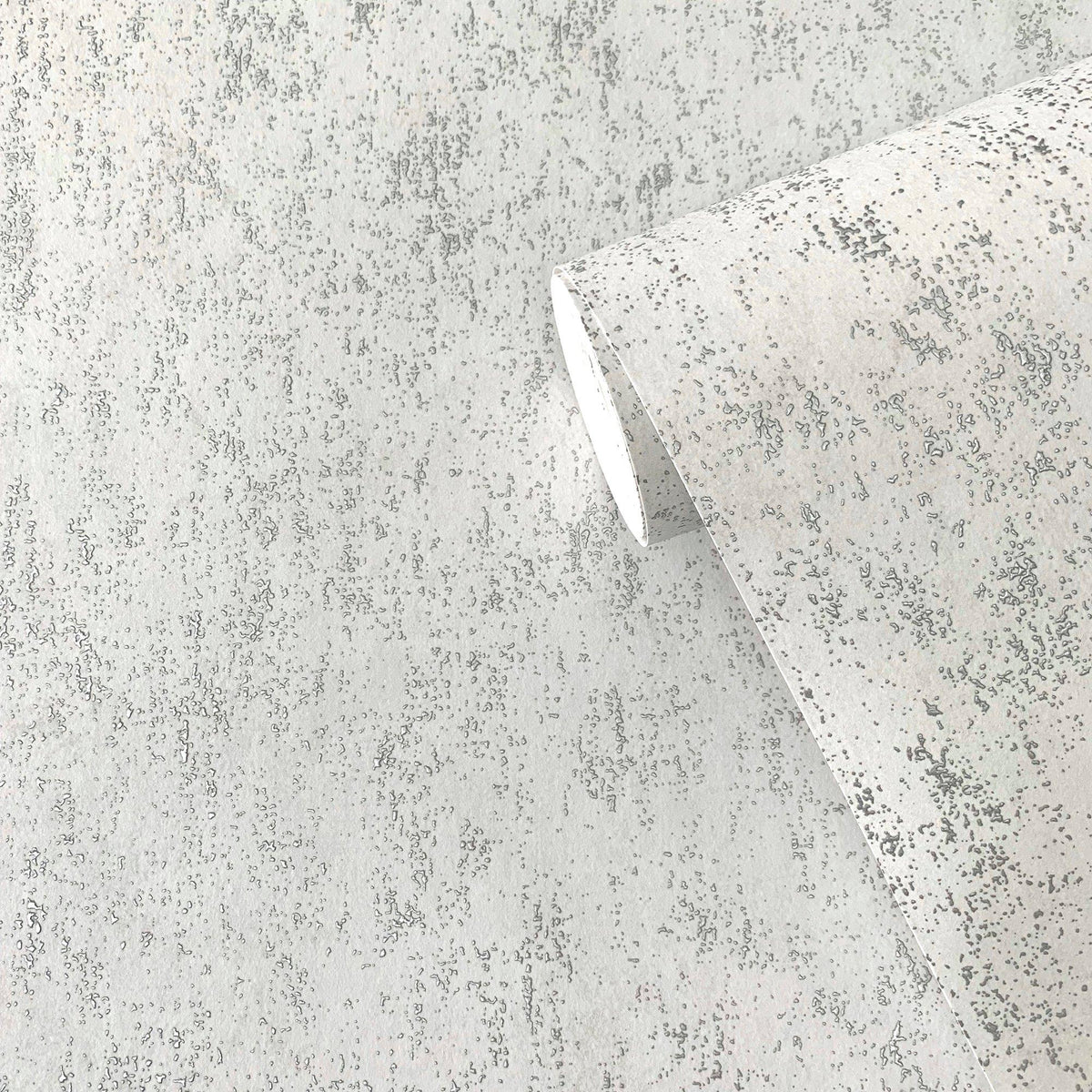 Galerie SR28401 Lustre Speck Silver Grey Wallpaper SR28401 Silver Grey Wallpaper