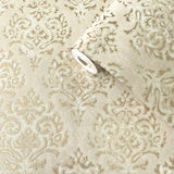 Galerie MT2009 Lustre Modern Damask Gold Wallpaper MT2009 Gold Wallpaper