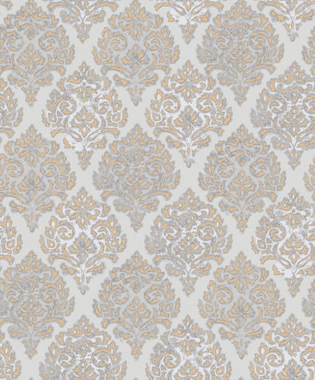 Galerie Modern Damask Rose Gold Wallpaper