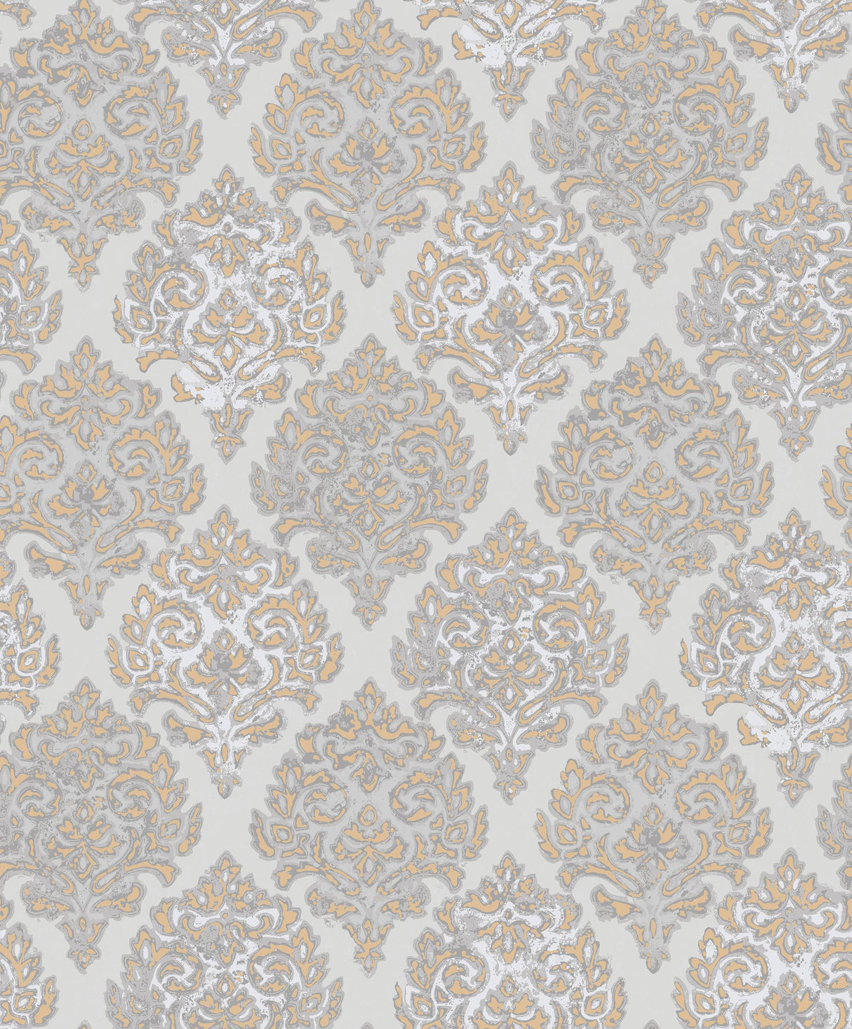 Galerie Modern Damask Rose Gold Wallpaper