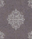 Galerie Damask Silver Grey Wallpaper